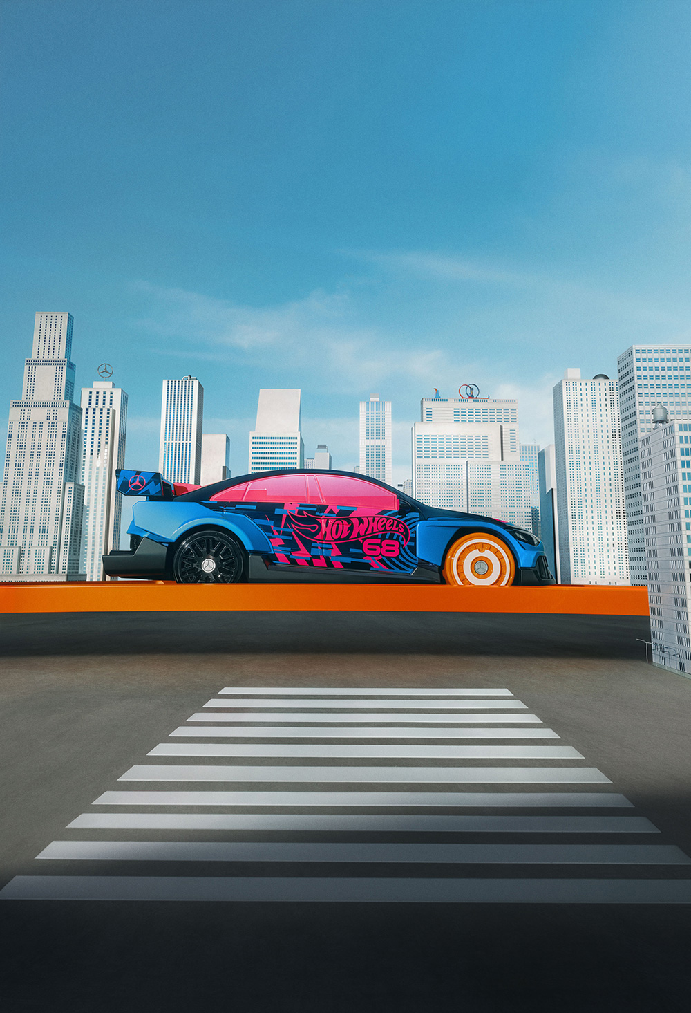 CLA art piece Hot Wheels